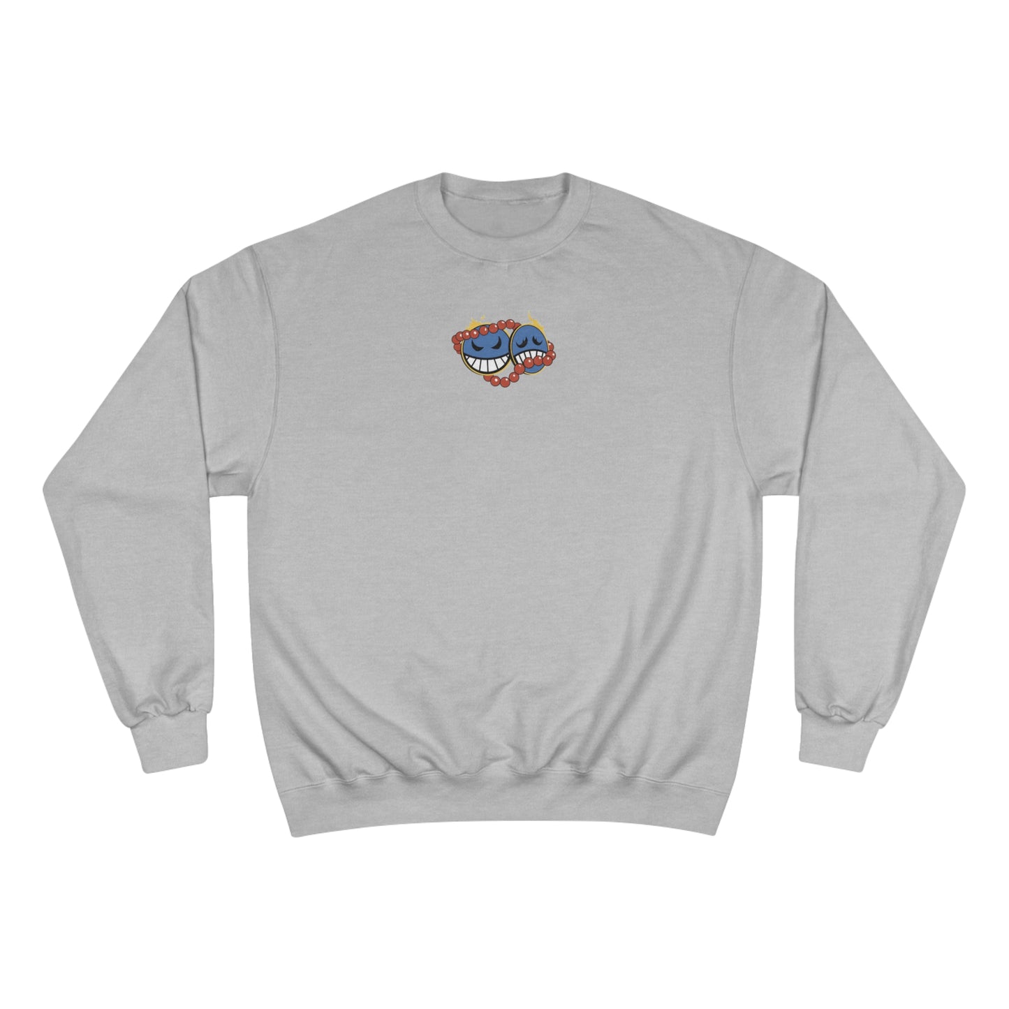 Mismatched Smiles Champion Sweatshirt
