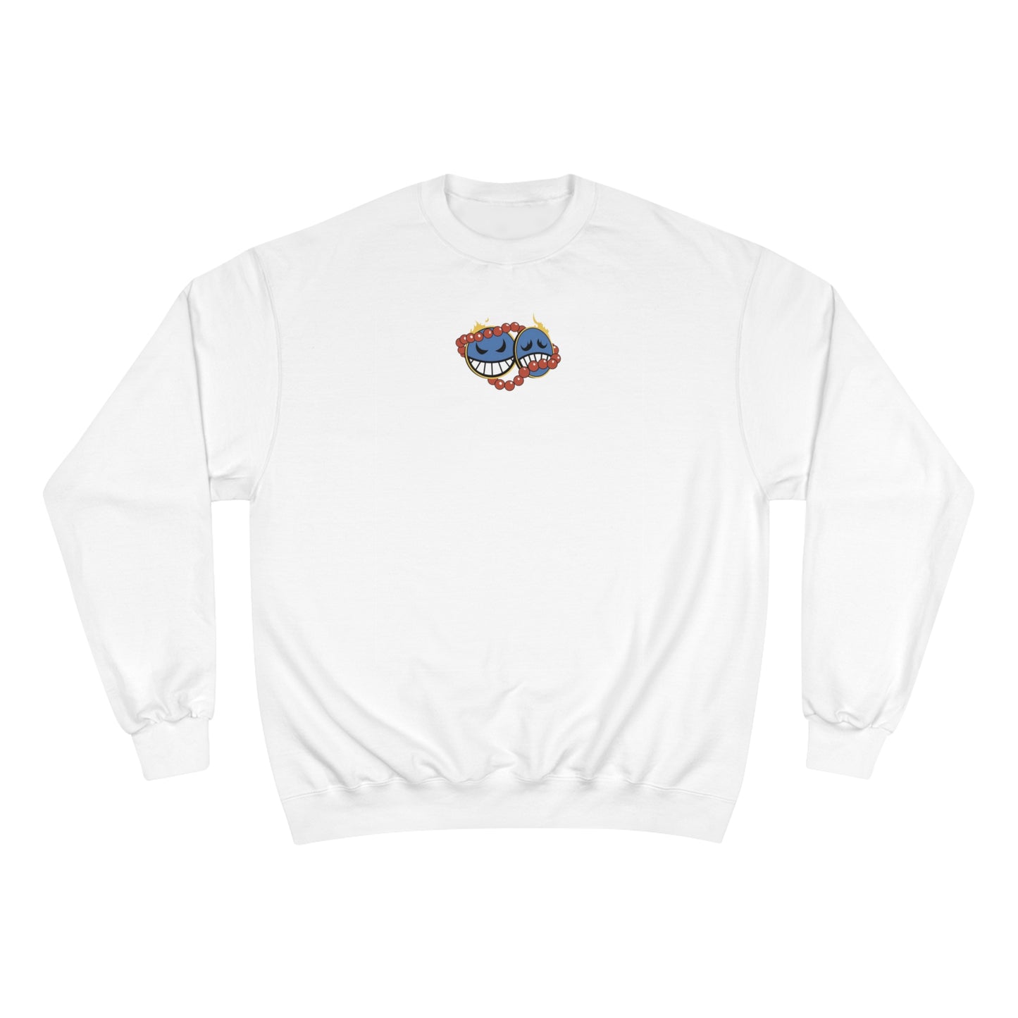 Mismatched Smiles Champion Sweatshirt