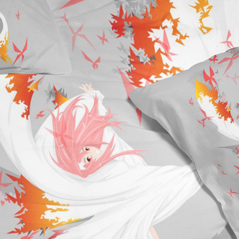Abstract Art Anime Girl Comforter Set
