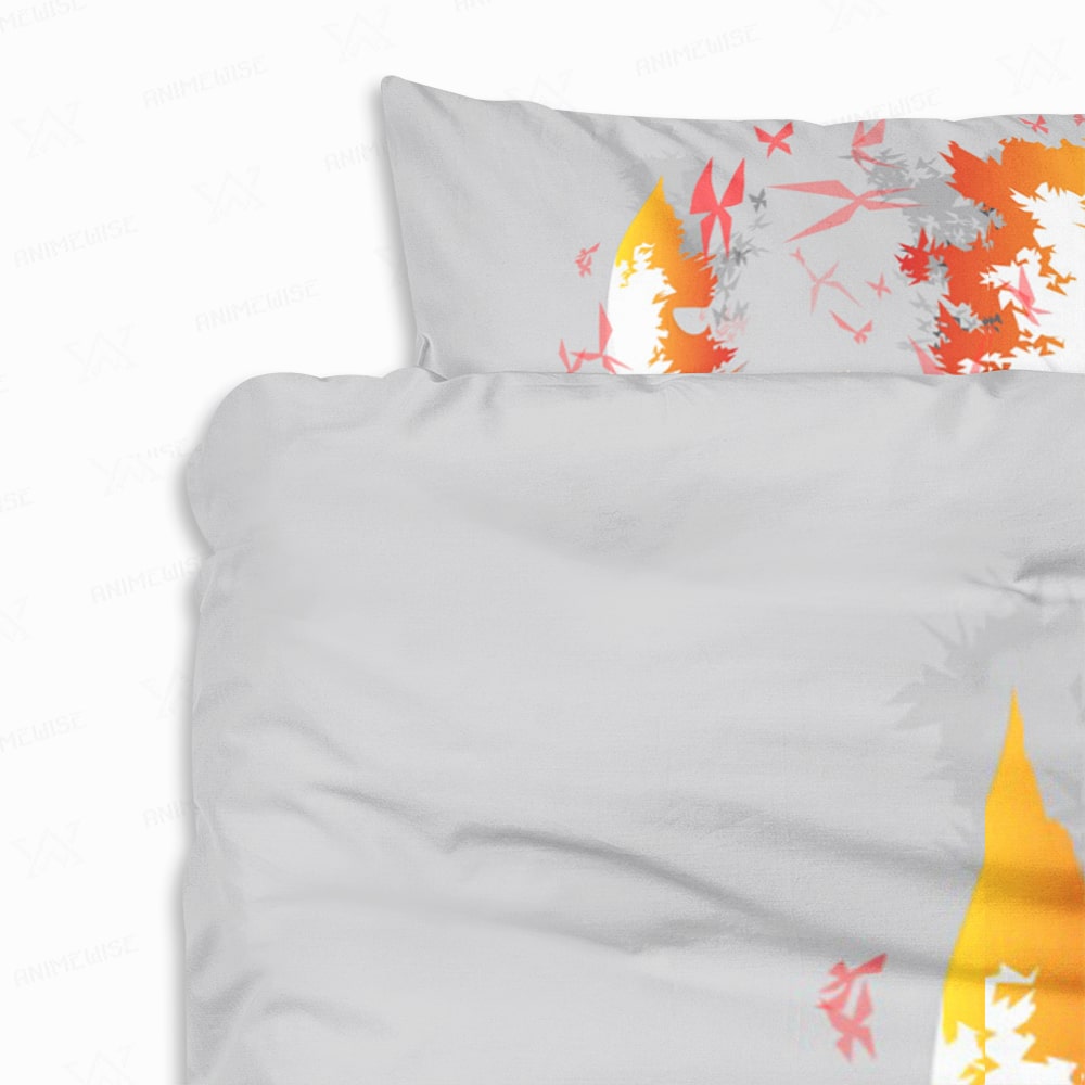 Abstract Art Anime Girl Comforter Set
