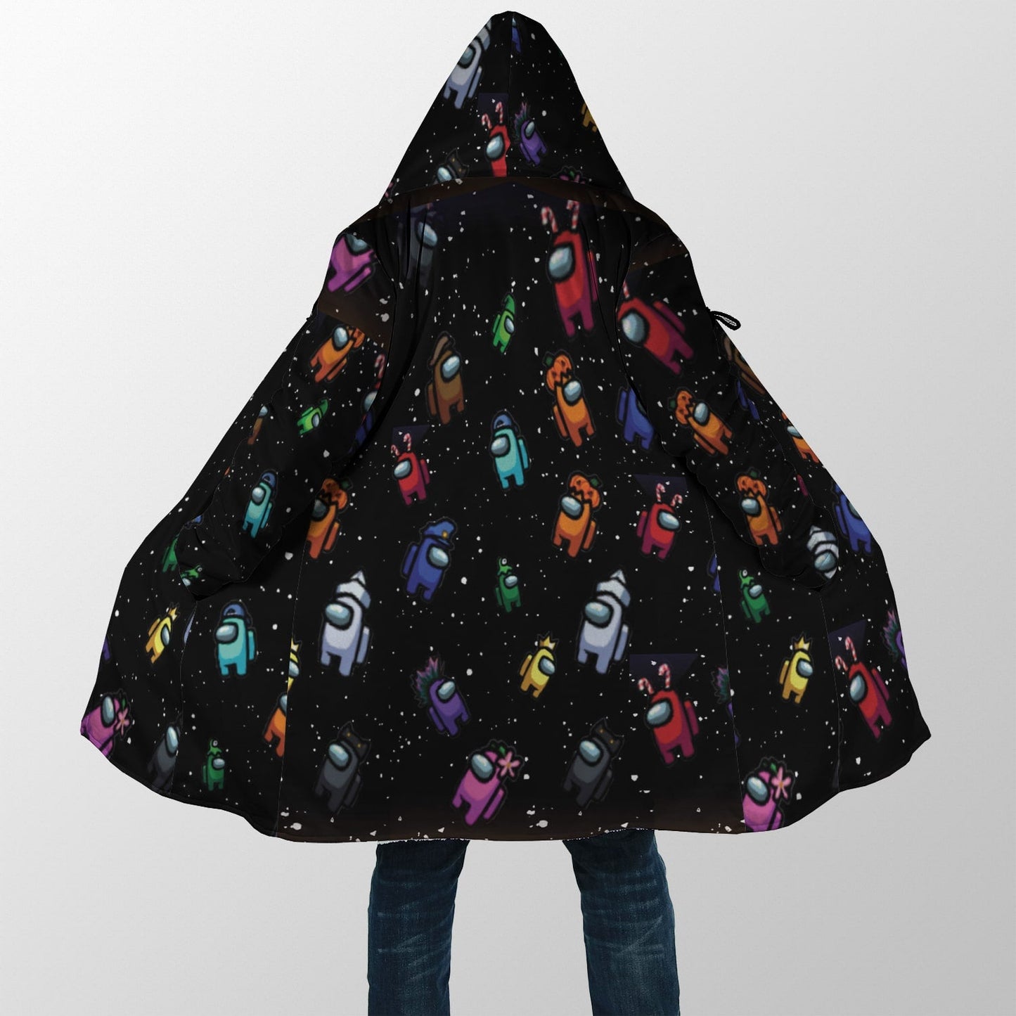 Among Us Gaming Hooded Cloak Coat