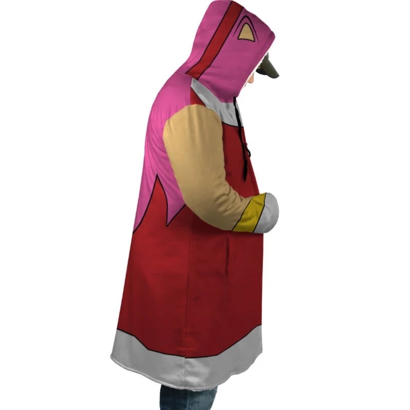 Amy Rose Sonic The Hedgehog Hooded Cloak Coat
