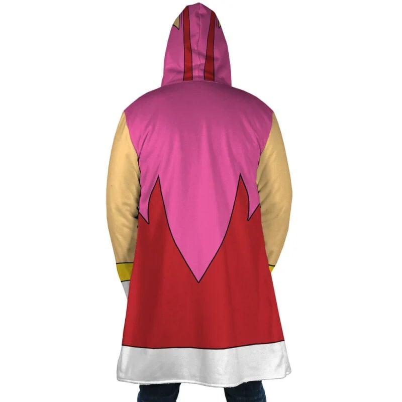 Amy Rose Sonic The Hedgehog Hooded Cloak Coat