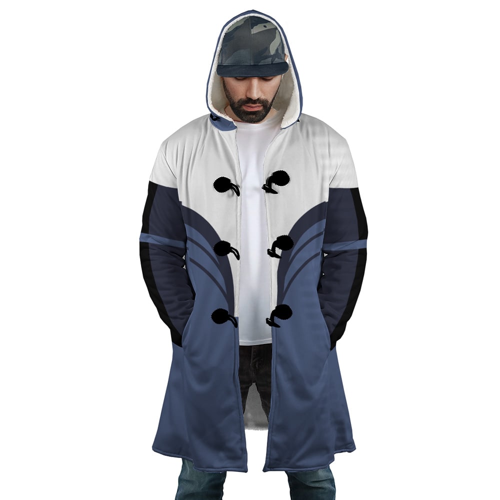 Avatar Water Tribe Emblem Fleece Hooded Cloak Coat