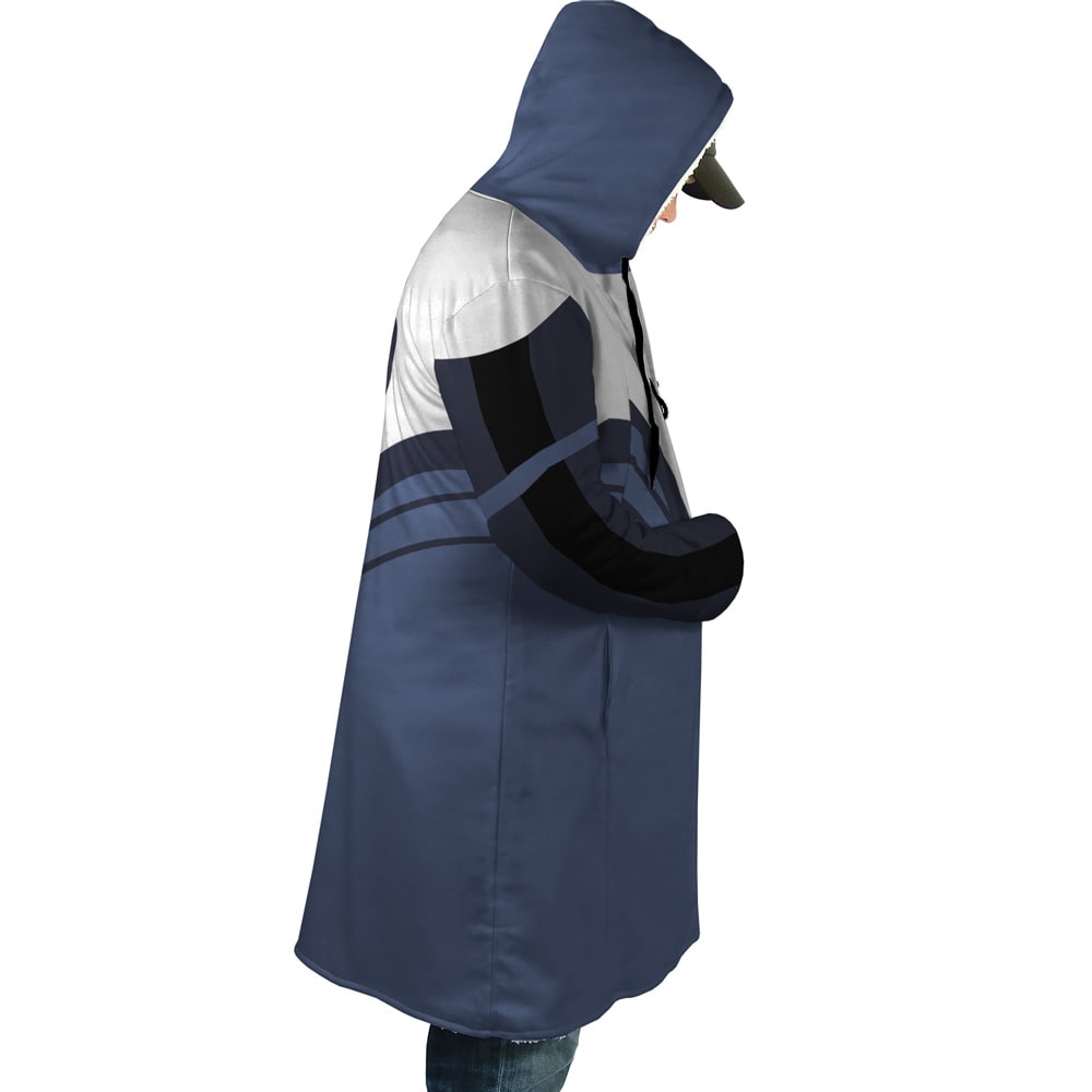 Avatar Water Tribe Emblem Fleece Hooded Cloak Coat