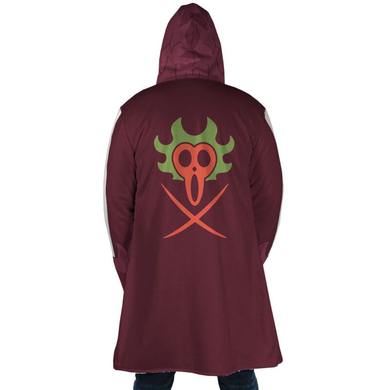 Bartolomeo One Piece Hooded Cloak Coat