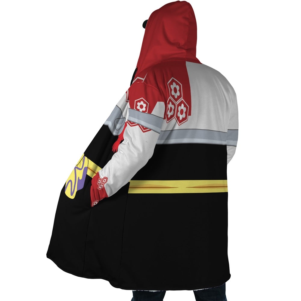 Sesshomaru Beast King Inyasha Hooded Cloak Coat