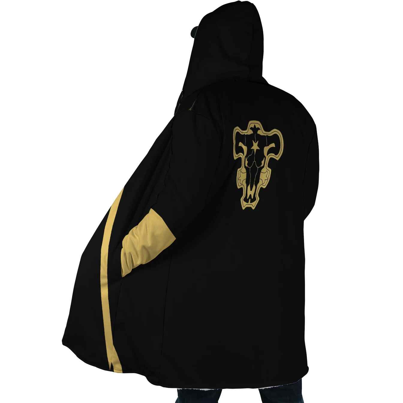 Black Clover Black Bull Hooded Cloak Coat