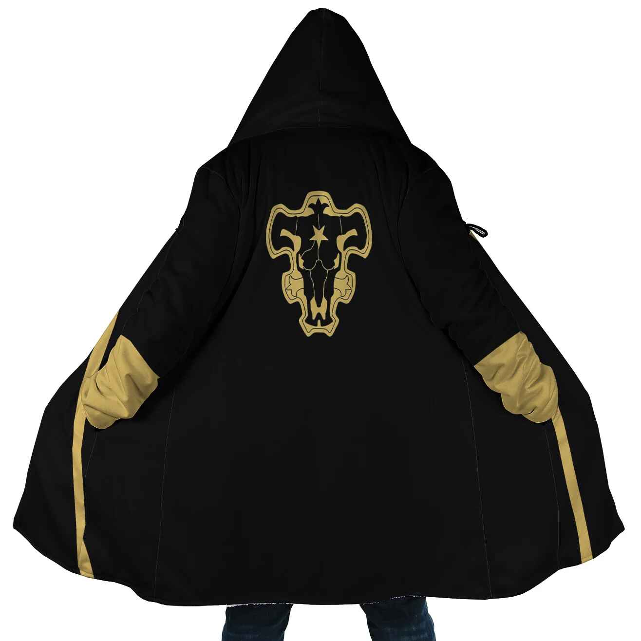 Black Clover Black Bull Hooded Cloak Coat