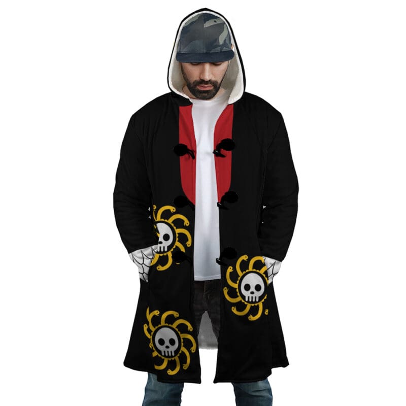 Boa Hancock Cidre Guild One Piece Hooded Cloak Coat