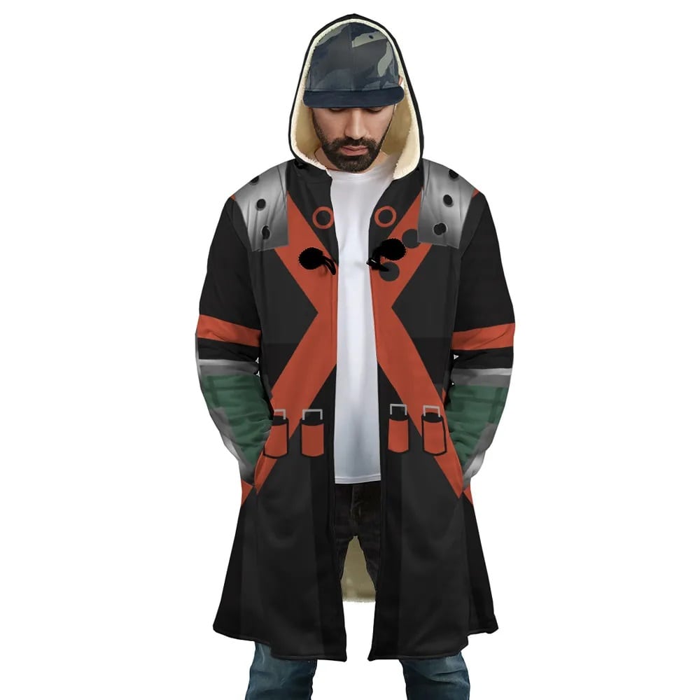 Bokugo Katsuki My Hero Academia Hooded Cloak Coat