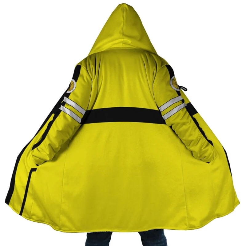 Brook Egghead Island One Piece Hooded Cloak Coat