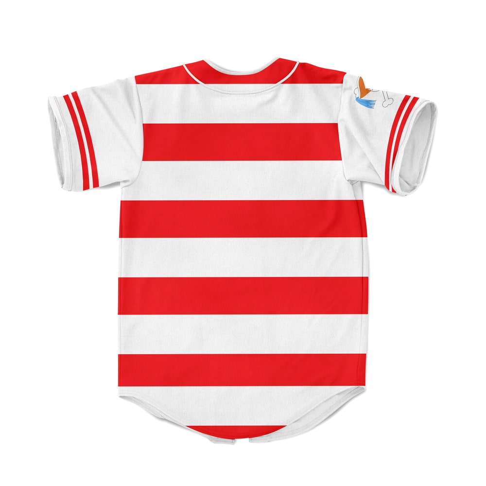 Buggy The Clown Jolly Roger Baseball Jersey