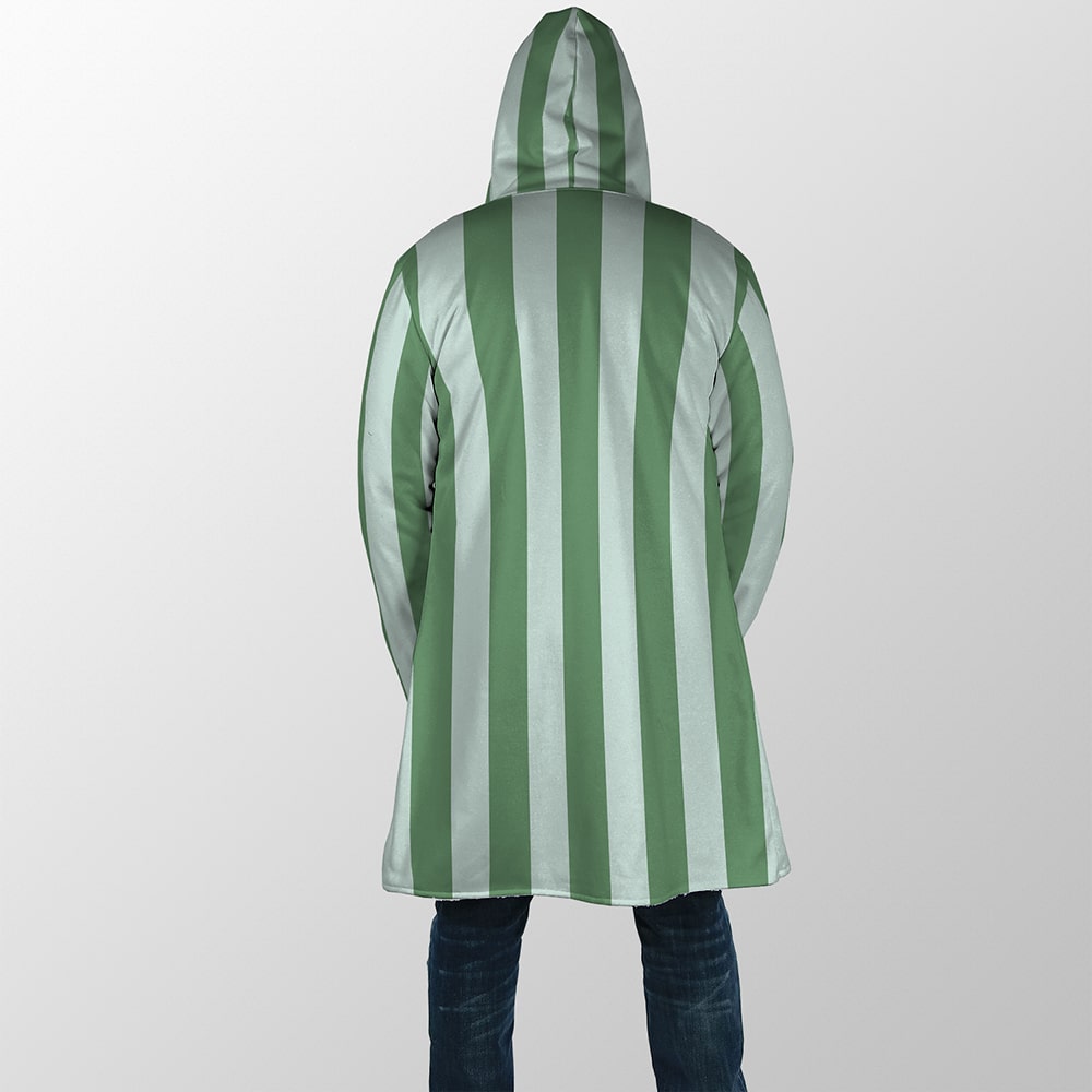 Chi Chobits Striped Sleep Hooded Cloak Coat