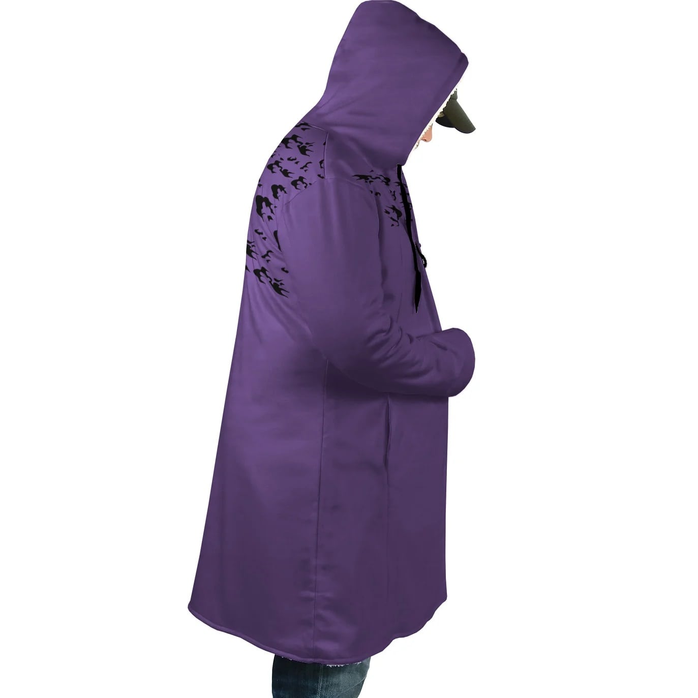 Sasuke Uchiha Curse Mark Naruto Hooded Cloak Coat