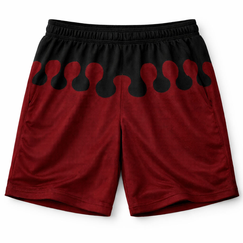 Doma Demon Slayer Mesh-Shorts