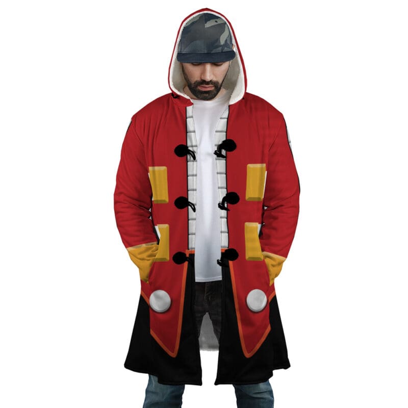Dr. Eggman Sonic the Hedgehog Dream Hooded Cloak Coat