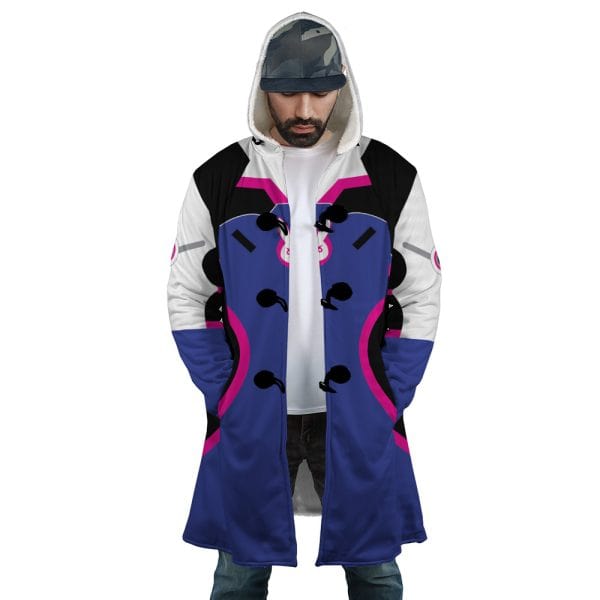 Overwatch Dva Hooded Cloak Coat