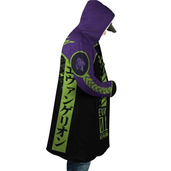 Neon Genesis Evangelion Eva 1 Hooded Cloak Coat
