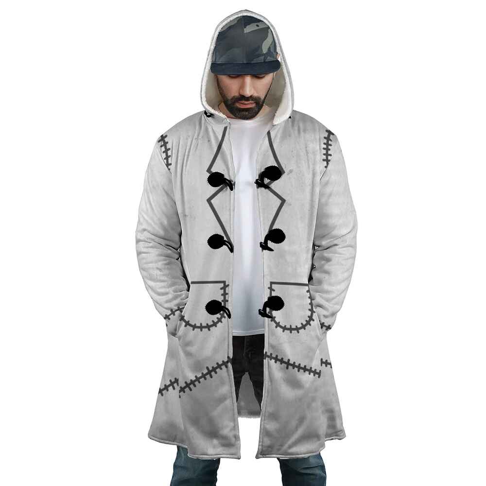 Soul Eater Frankenstein Hooded Cloak Coat