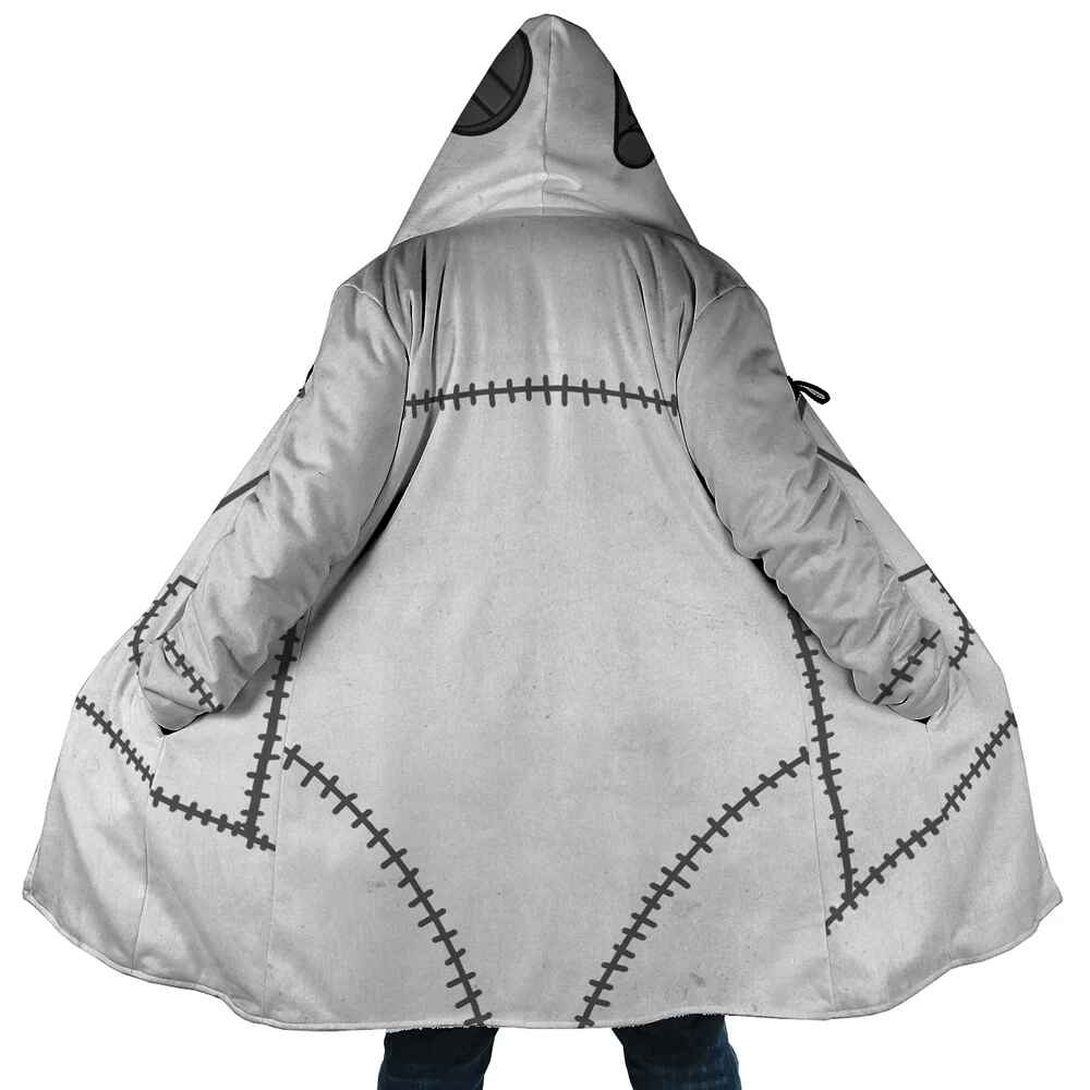Soul Eater Frankenstein Hooded Cloak Coat