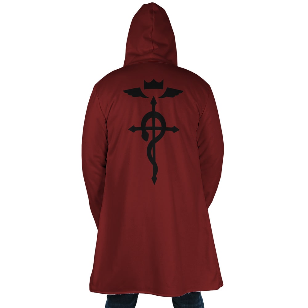 Fullmetal Alchemist Emblem Classic Hooded Cloak Coat