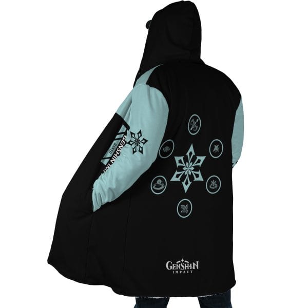 Genshin Impact Ganyu Hooded Cloak Coat