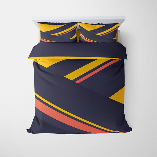 Geometric Abstract Art Comforter Set