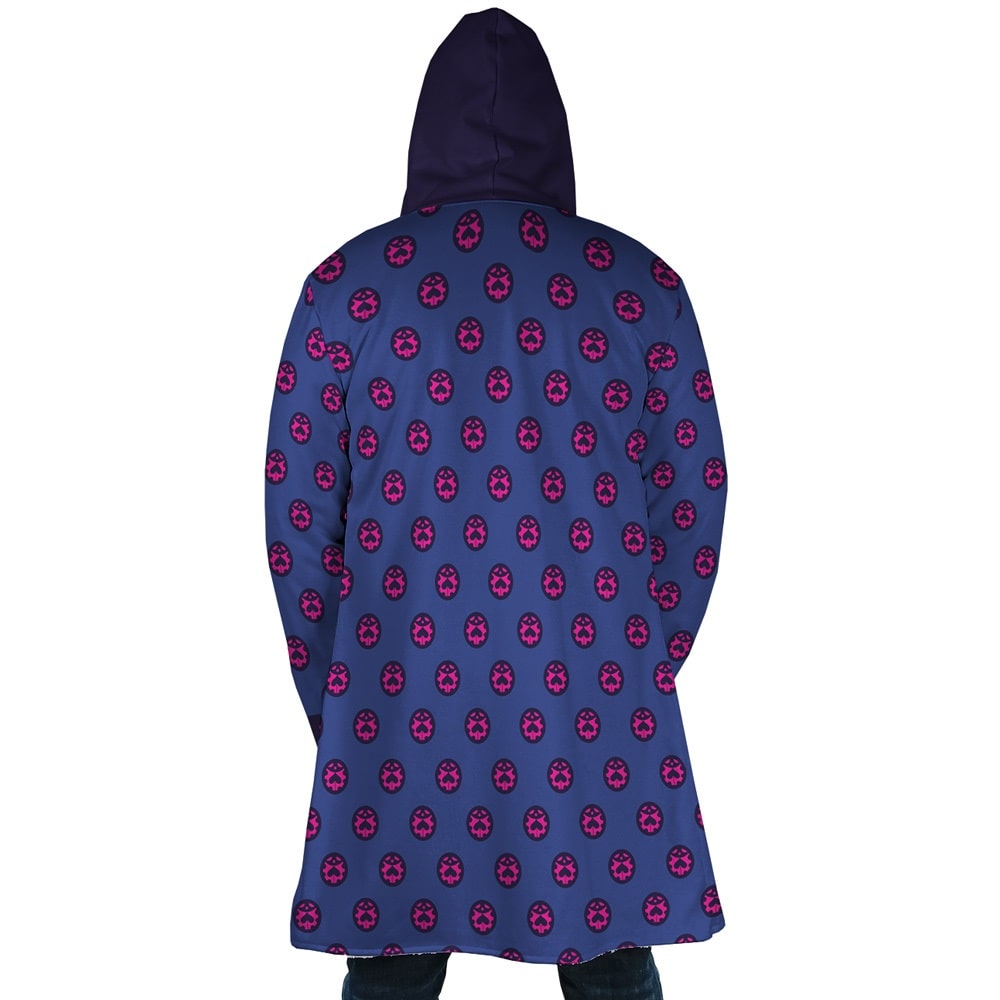 Giorno Giovanna JoJo's Bizarre Adventure Hooded Cloak Coat
