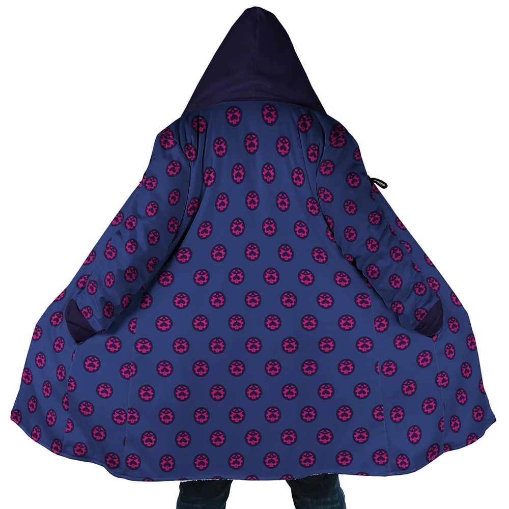 Giorno Giovanna JoJo's Bizarre Adventure Hooded Cloak Coat