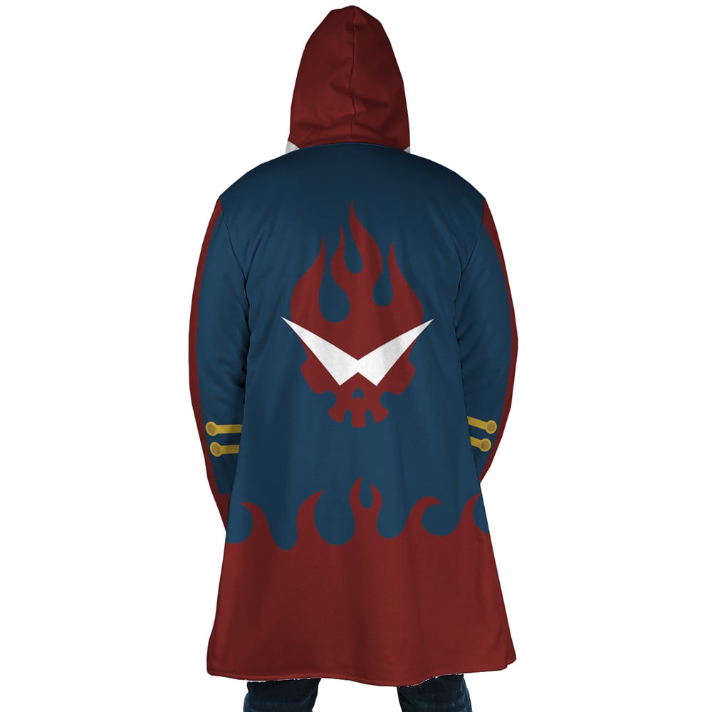 Simon Tengen Toppa Gurren Lagann Hooded Cloak Coat