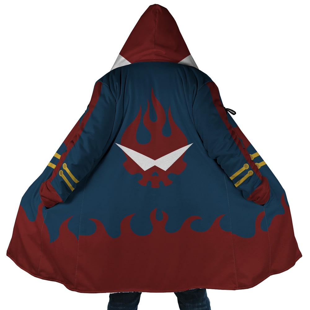 Simon Tengen Toppa Gurren Lagann Hooded Cloak Coat