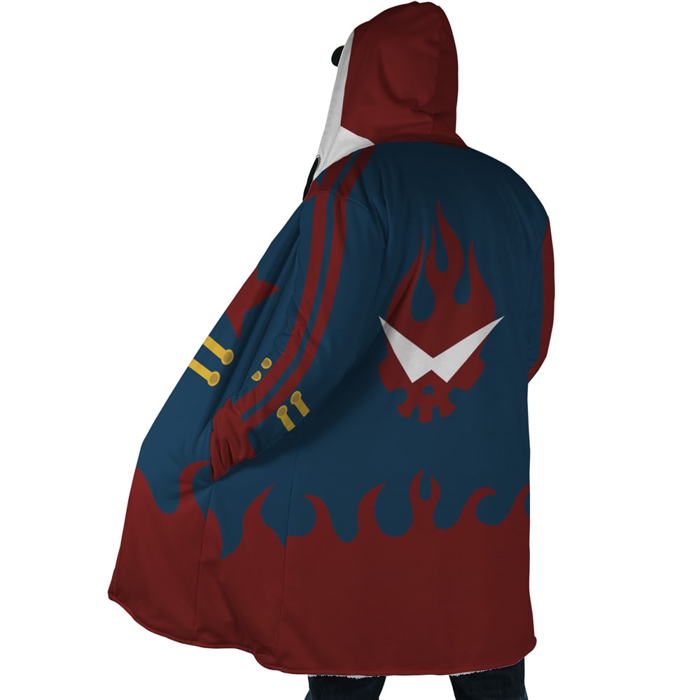 Simon Tengen Toppa Gurren Lagann Hooded Cloak Coat