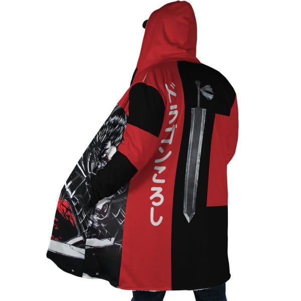 Dragon Slayer Berserk Hooded Cloak Coat