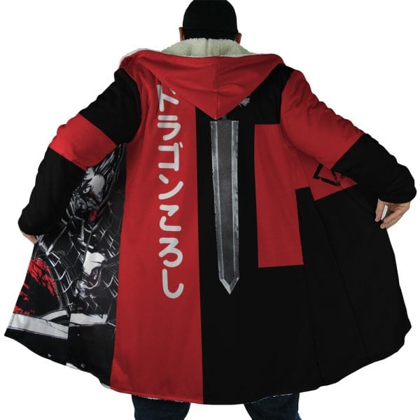 Dragon Slayer Berserk Hooded Cloak Coat