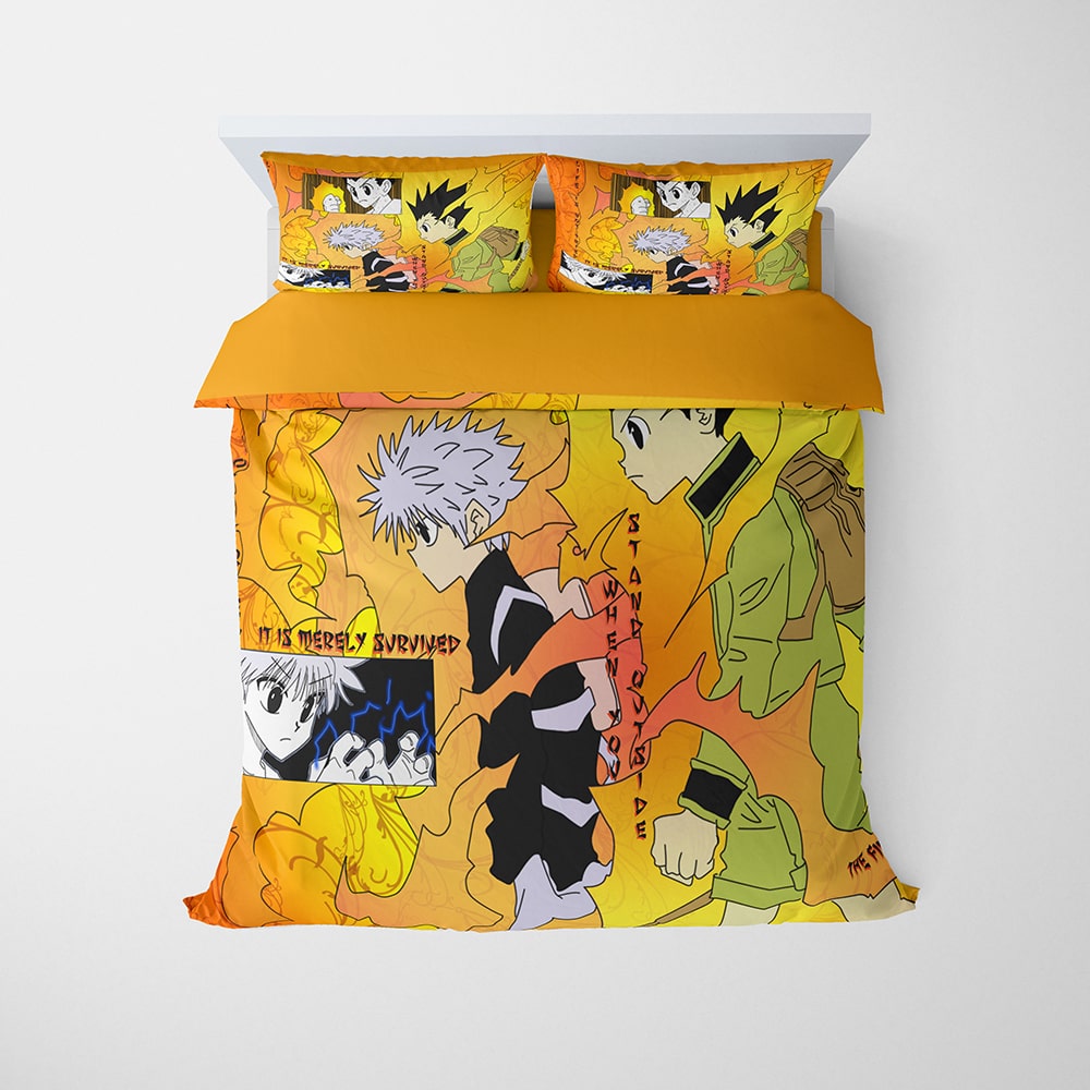 Hunter X Hunter Gon Killua Comforter Set