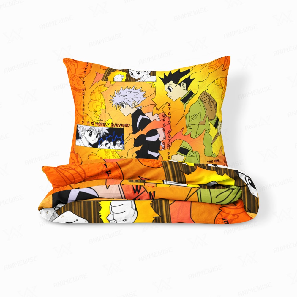 Hunter X Hunter Gon Killua Comforter Set