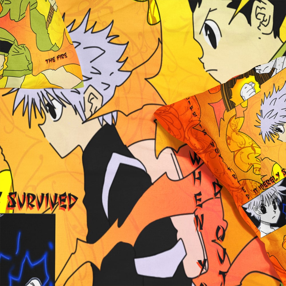 Hunter X Hunter Gon Killua Comforter Set