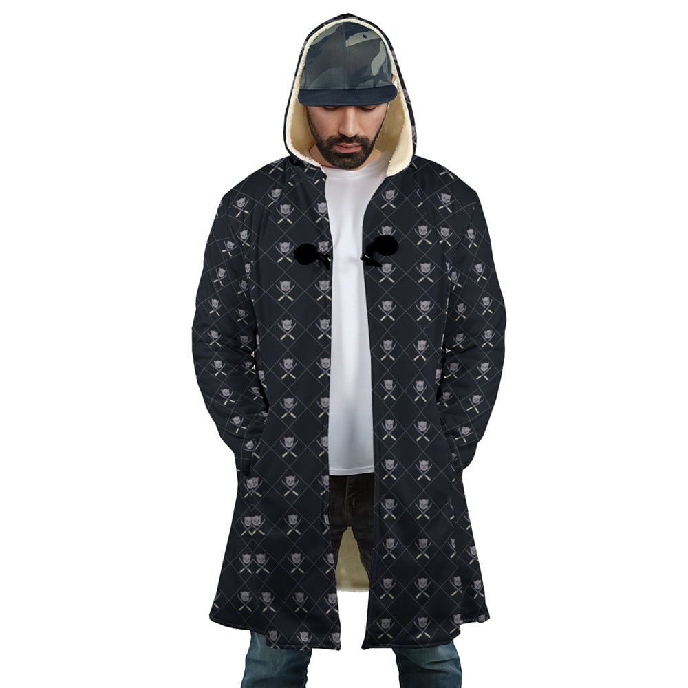 Inosuke Hashibira Demon Slayer Hooded Cloak Coat