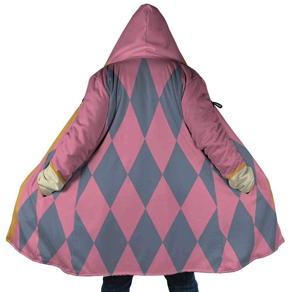 Studio Ghibli Jenkins Moving Castle Hooded Cloak Coat
