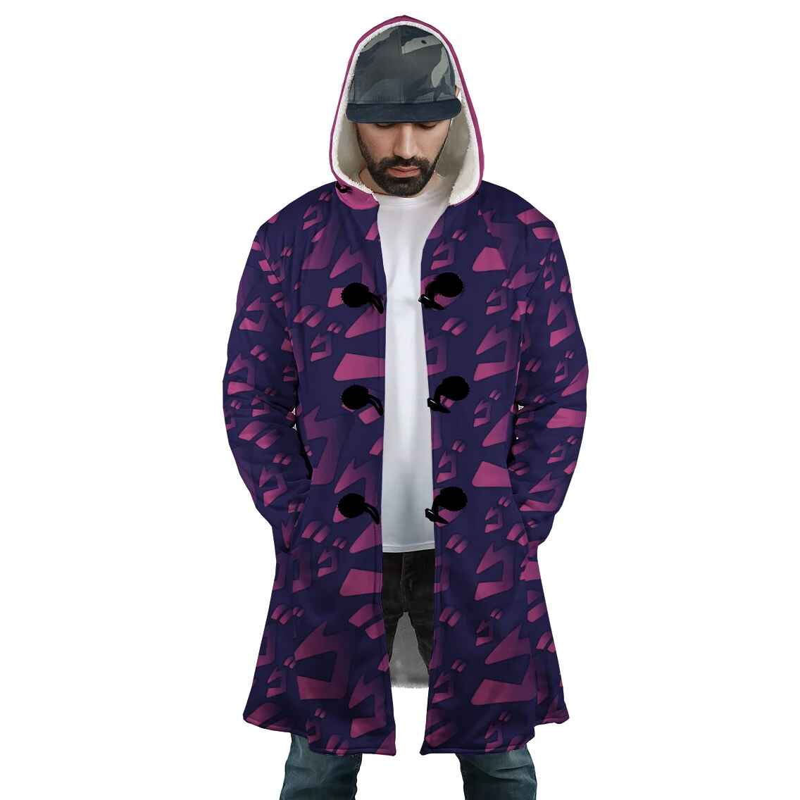 Ora Ora Ora JoJo's Bizarre Adventure Hooded Cloak