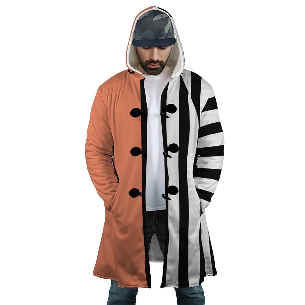 Kin'emon Wano Kuni One Piece Hooded Cloak Coat