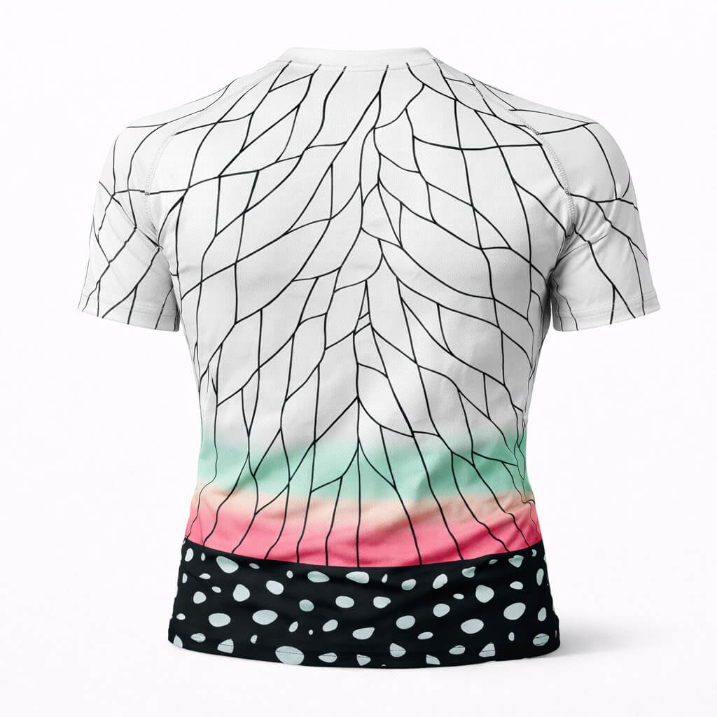 Shinobu Kocho Demon Slayer Rash Guard Shirt