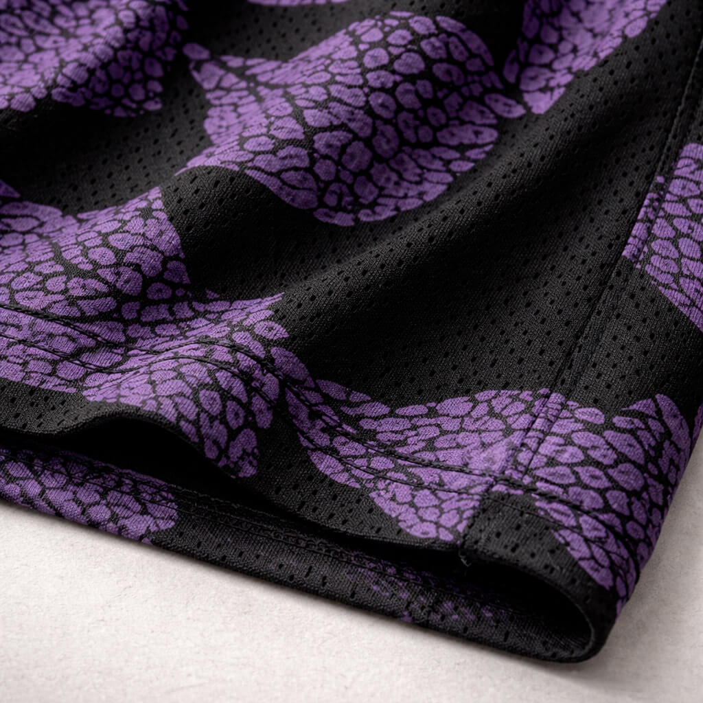 Kokoshibo Demon Slayer Mesh Shorts