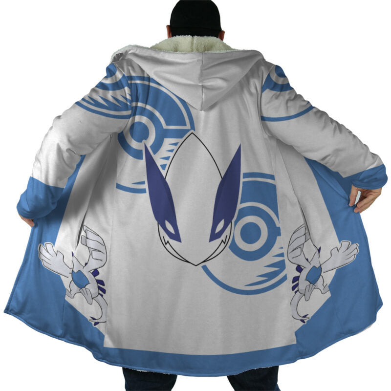 Lugia Pokemon Hooded Cloak Coat