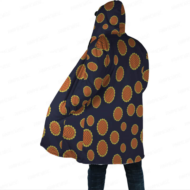 One Piece Luffy Dressrosa Kapuzenmantel