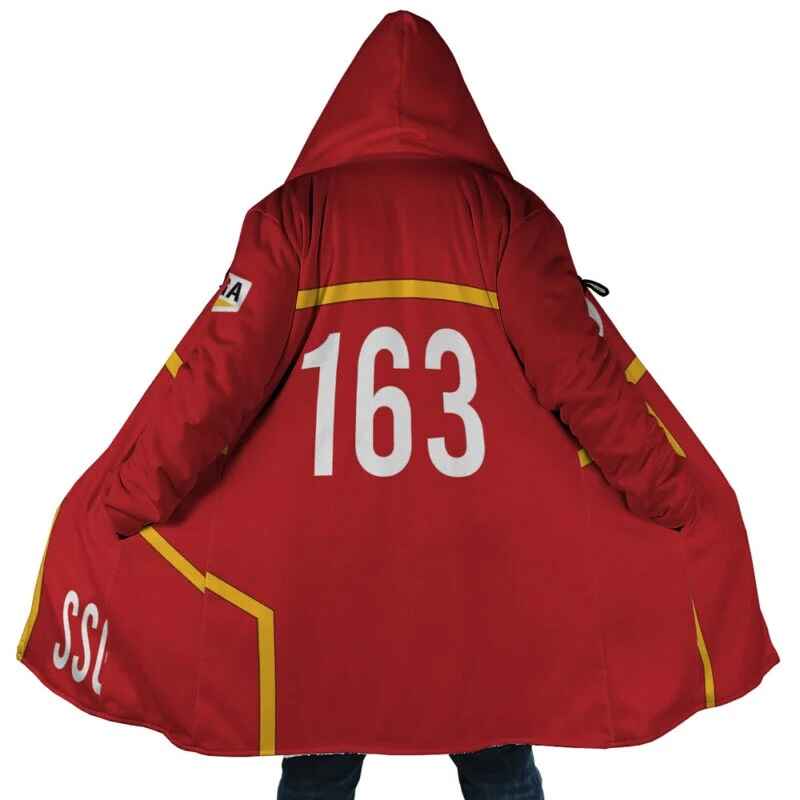 Monkey D. Luffy Egghead Island One Piece Hooded Cloak Coat