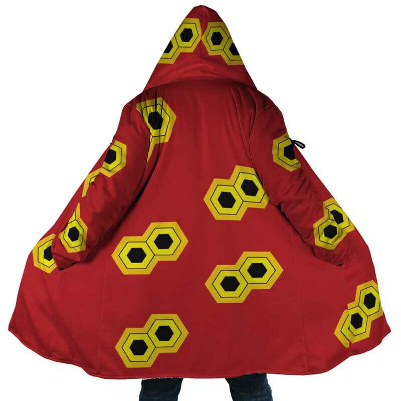 Monkey D. Luffy Post Raid Festival One Piece Hooded Cloak Coat