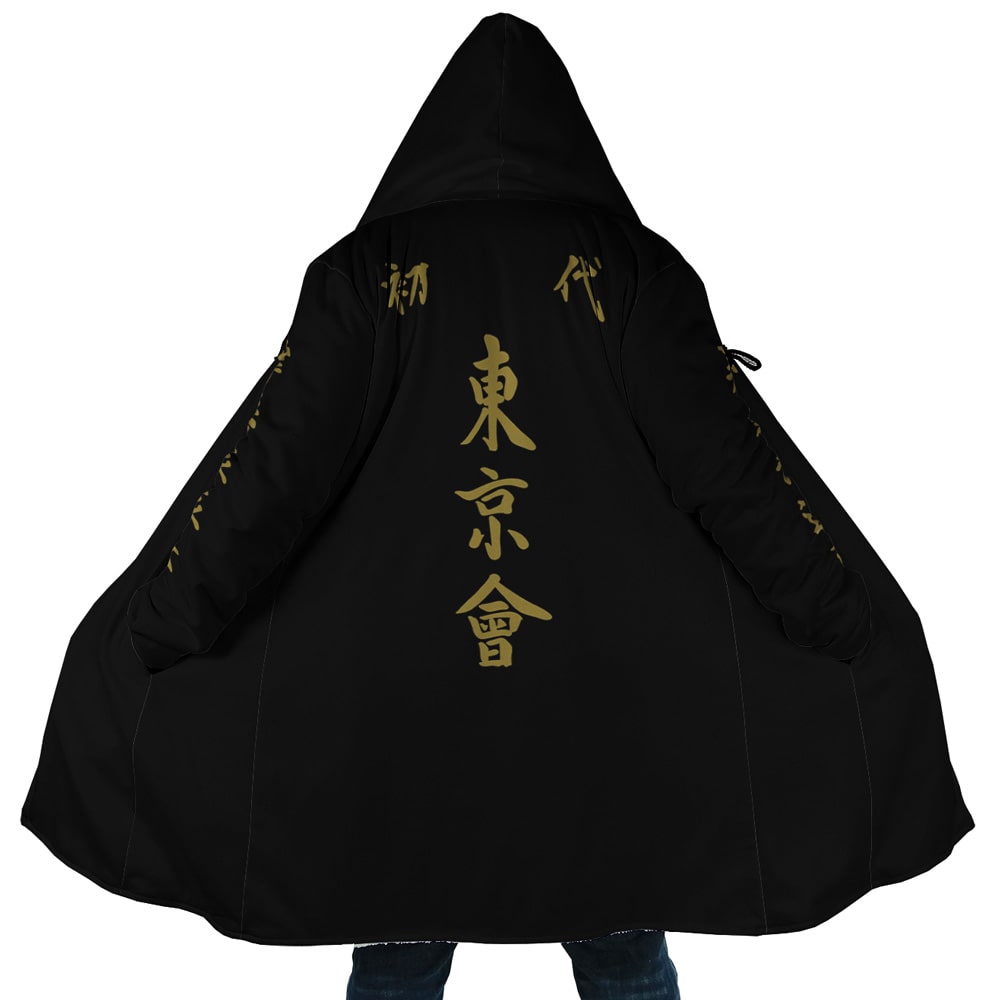 Tokyo Revengers Classic Yakuza Hooded Cloak Coat