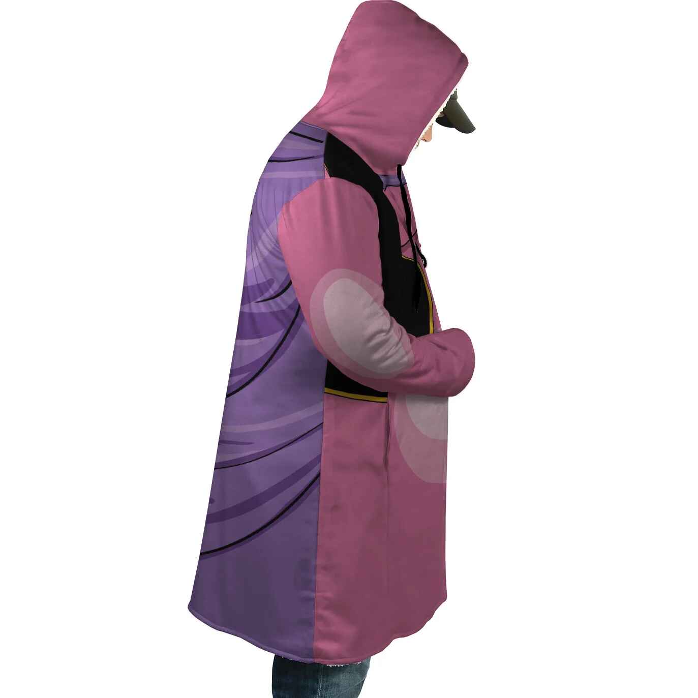 Dragon Ball Majin Buu Classic Hooded Cloak Coat